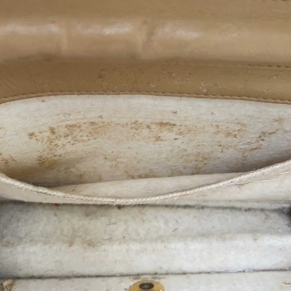 Authentic Tan Chanel Bag - Picture 6 of 12
